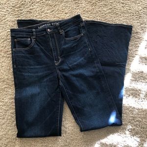 American Eagle Highest Rose Flare Jeans